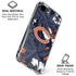 NFL Chicago Bears Tropical Print iPhone 16e Clear Case